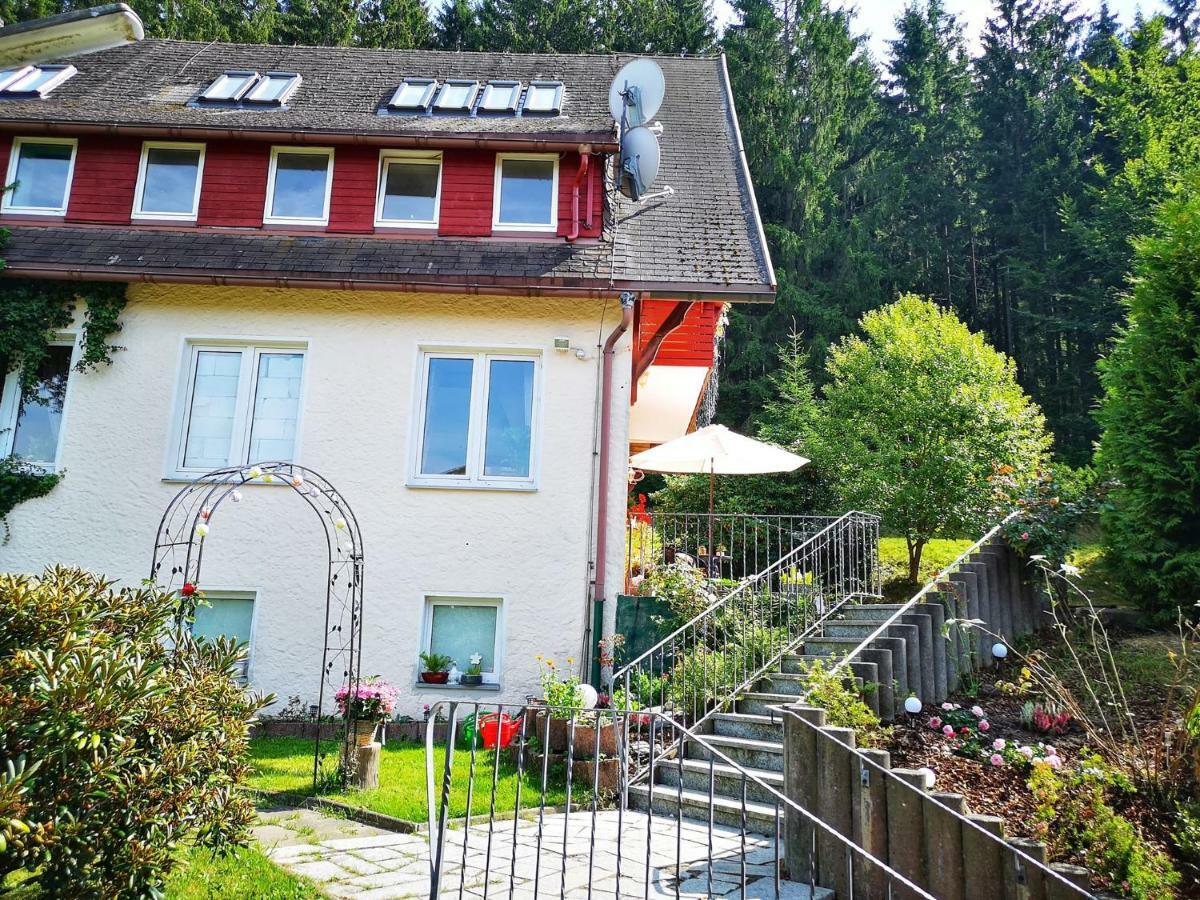 Hotel Pension Waldbaude Warmensteinach Bagian luar foto